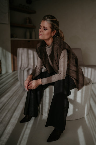 Abbozzo gilet I Brown - Wild Souls by JV® - Gilets