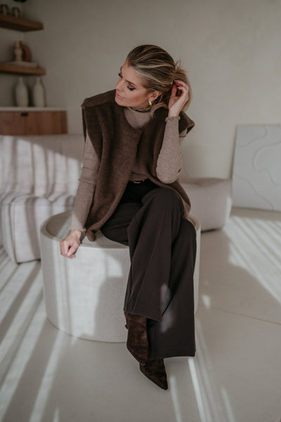 Abbozzo gilet I Brown - Wild Souls by JV® - Gilets