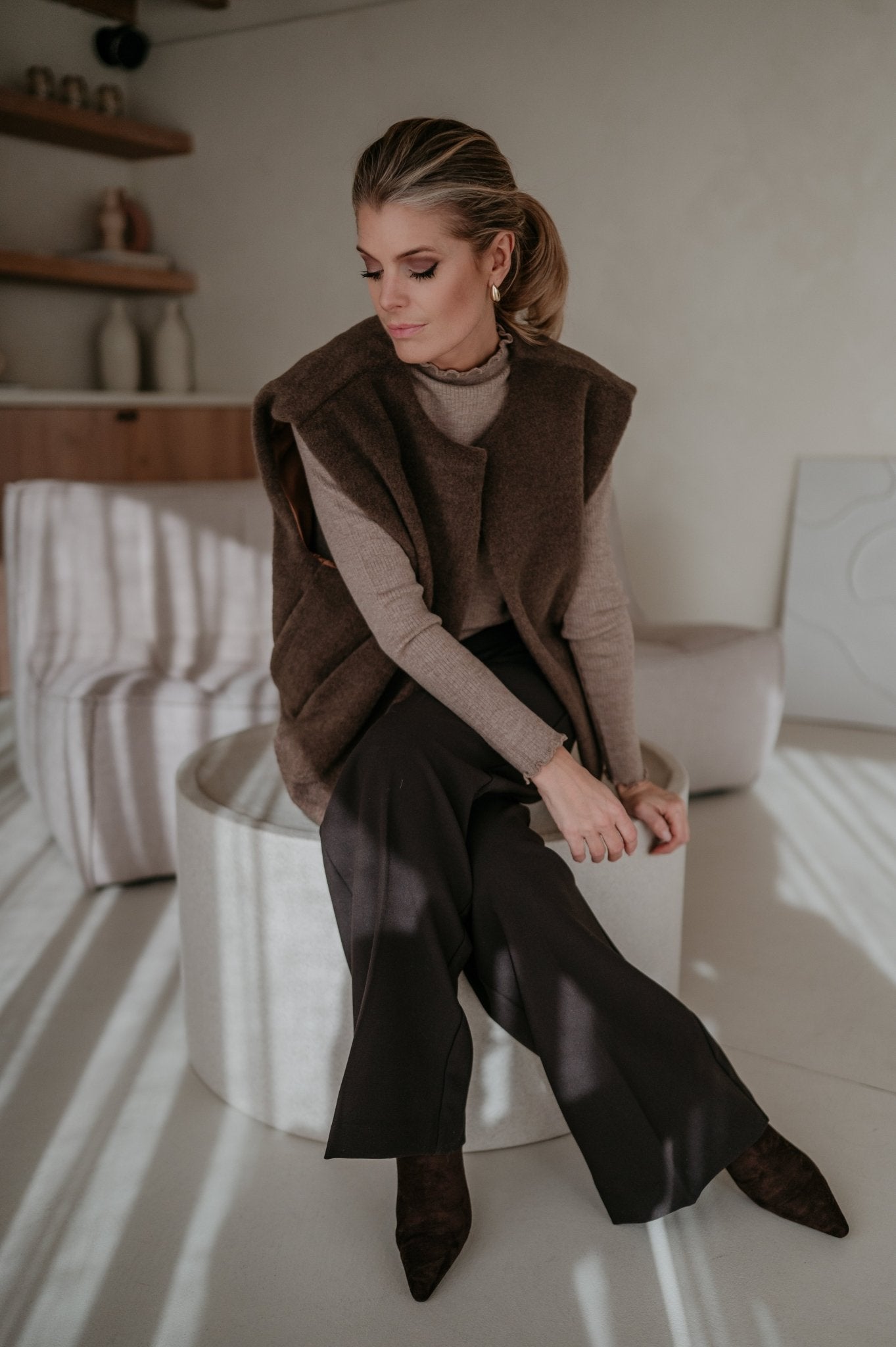 Abbozzo gilet I Brown - Wild Souls by JV® - Gilets