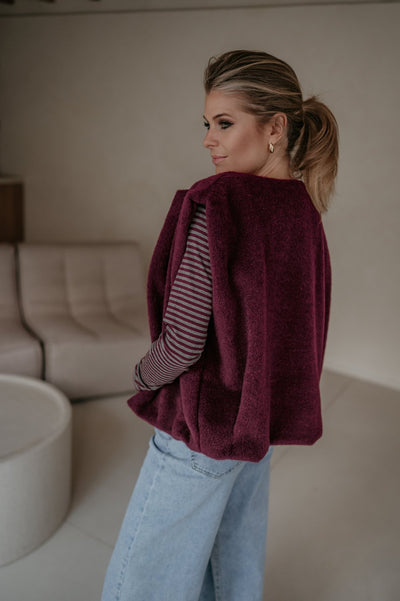 Abbozzo gilet I Burgundy - Wild Souls by JV® - Gilets