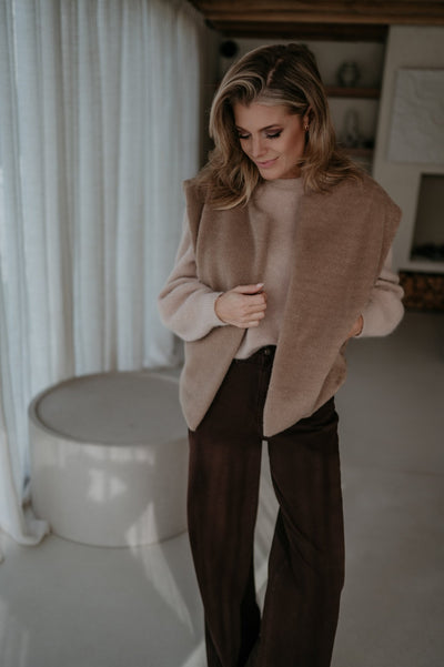 Abbozzo gilet I Camel - Wild Souls by JV® - Gilets