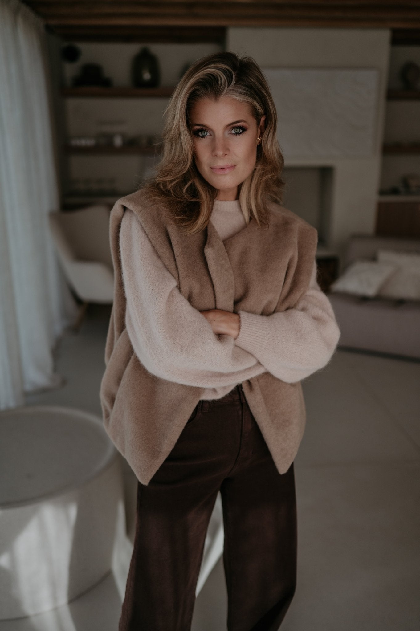 Abbozzo gilet I Camel - Wild Souls by JV® - Gilets