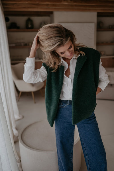 Abbozzo gilet I Emerald Green - Wild Souls by JV® - Gilets