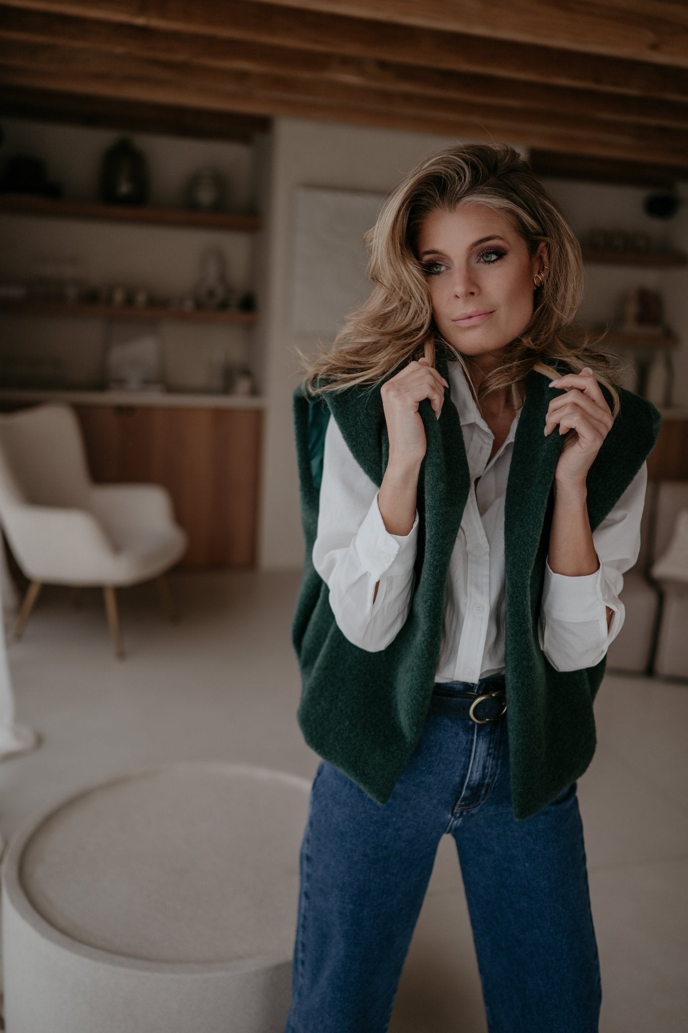 Abbozzo gilet I Emerald Green - Wild Souls by JV® - Gilets