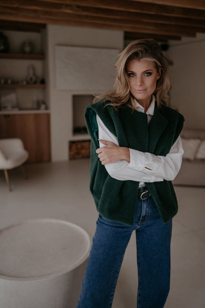 Abbozzo gilet I Emerald Green - Wild Souls by JV® - Gilets