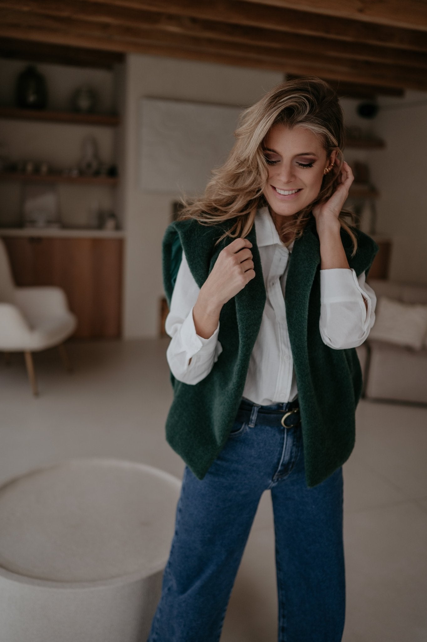 Abbozzo gilet I Emerald Green - Wild Souls by JV® - Gilets