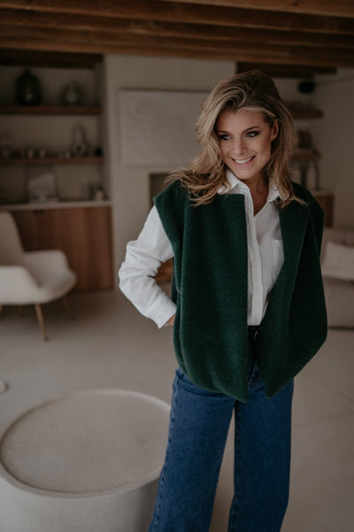 Abbozzo gilet I Emerald Green - Wild Souls by JV® - Gilets