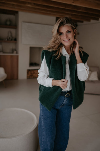 Abbozzo gilet I Emerald Green - Wild Souls by JV® - Gilets