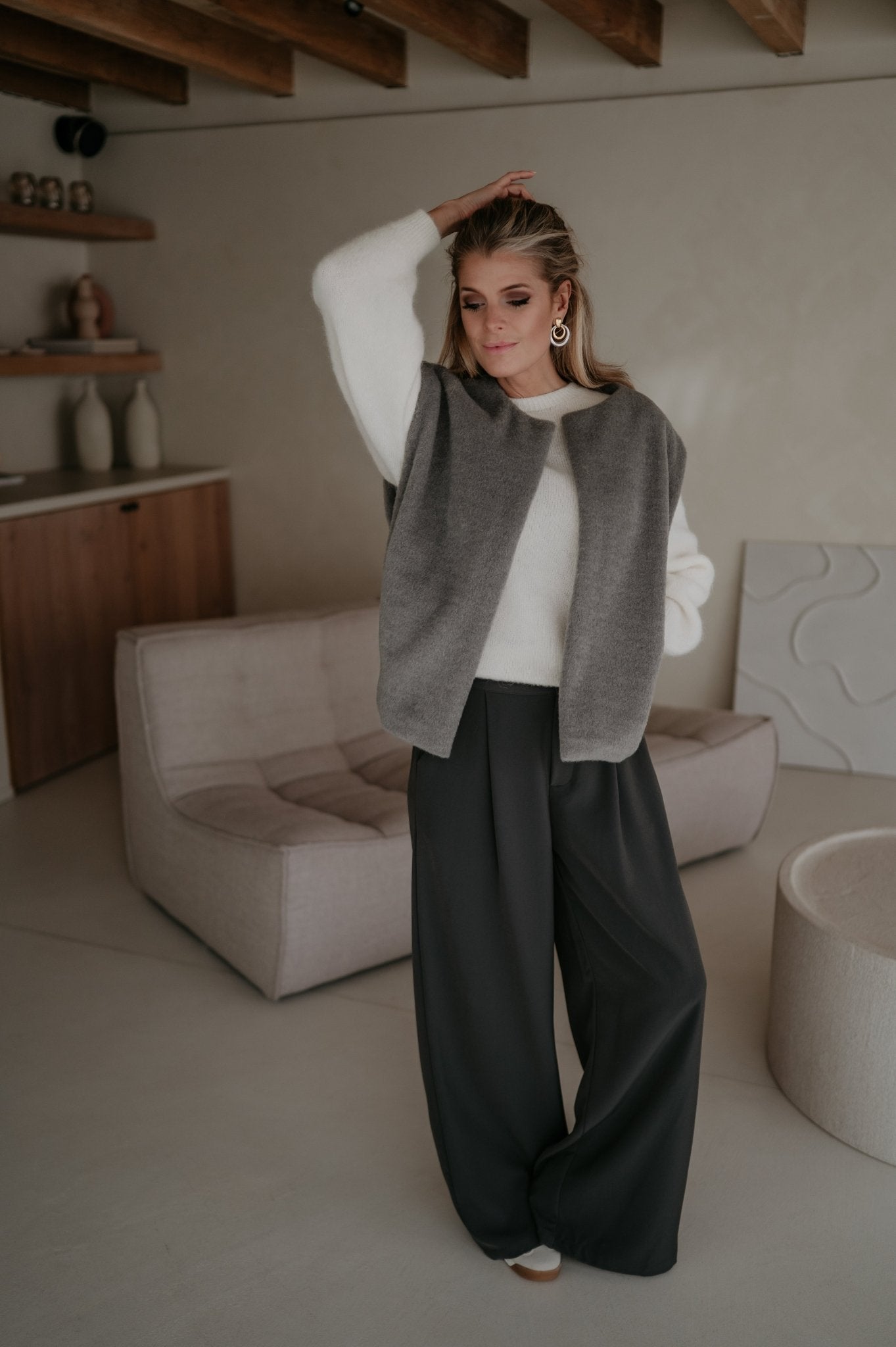 Abbozzo gilet I Grey - Wild Souls by JV® - Gilets