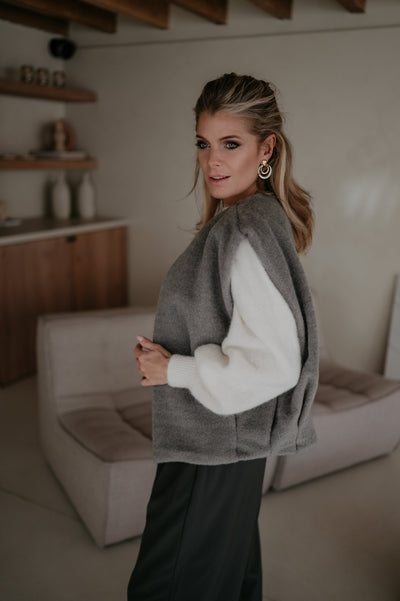 Abbozzo gilet I Grey - Wild Souls by JV® - Gilets