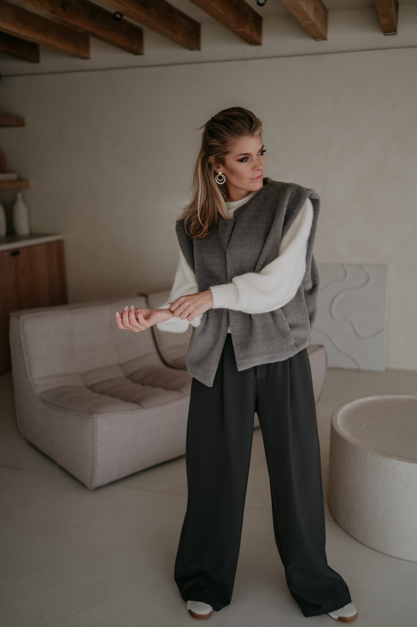 Abbozzo gilet I Grey - Wild Souls by JV® - Gilets