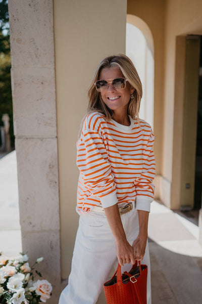 Abbruna sweater I Orange - Wild Souls by JV® - Sweaters