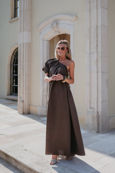Accendi dress I Chocolate Brown - Wild Souls by JV® - Dresses