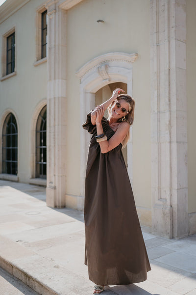 Accendi dress I Chocolate Brown - Wild Souls by JV® - Dresses