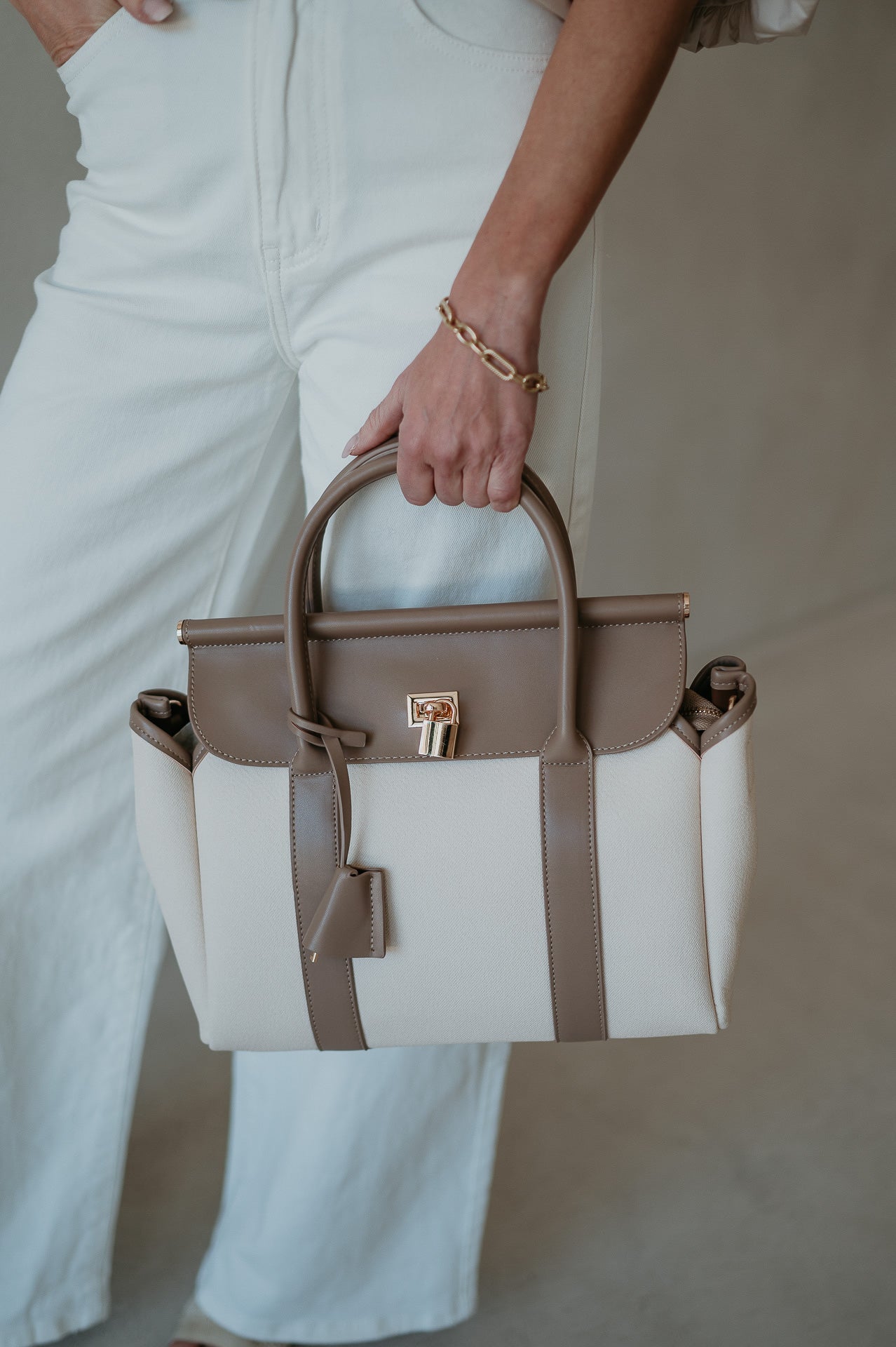 Acustico handbag I Ecru - Wild Souls by JV® - Handbags