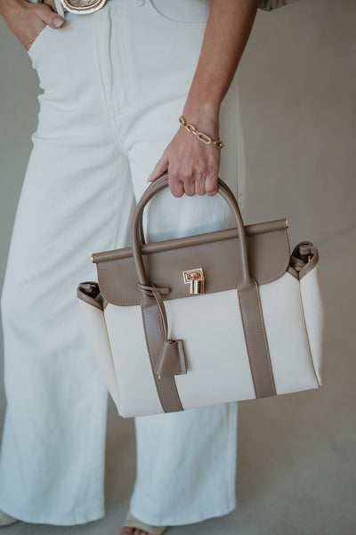 Acustico handbag I Ecru - Wild Souls by JV® - Handbags