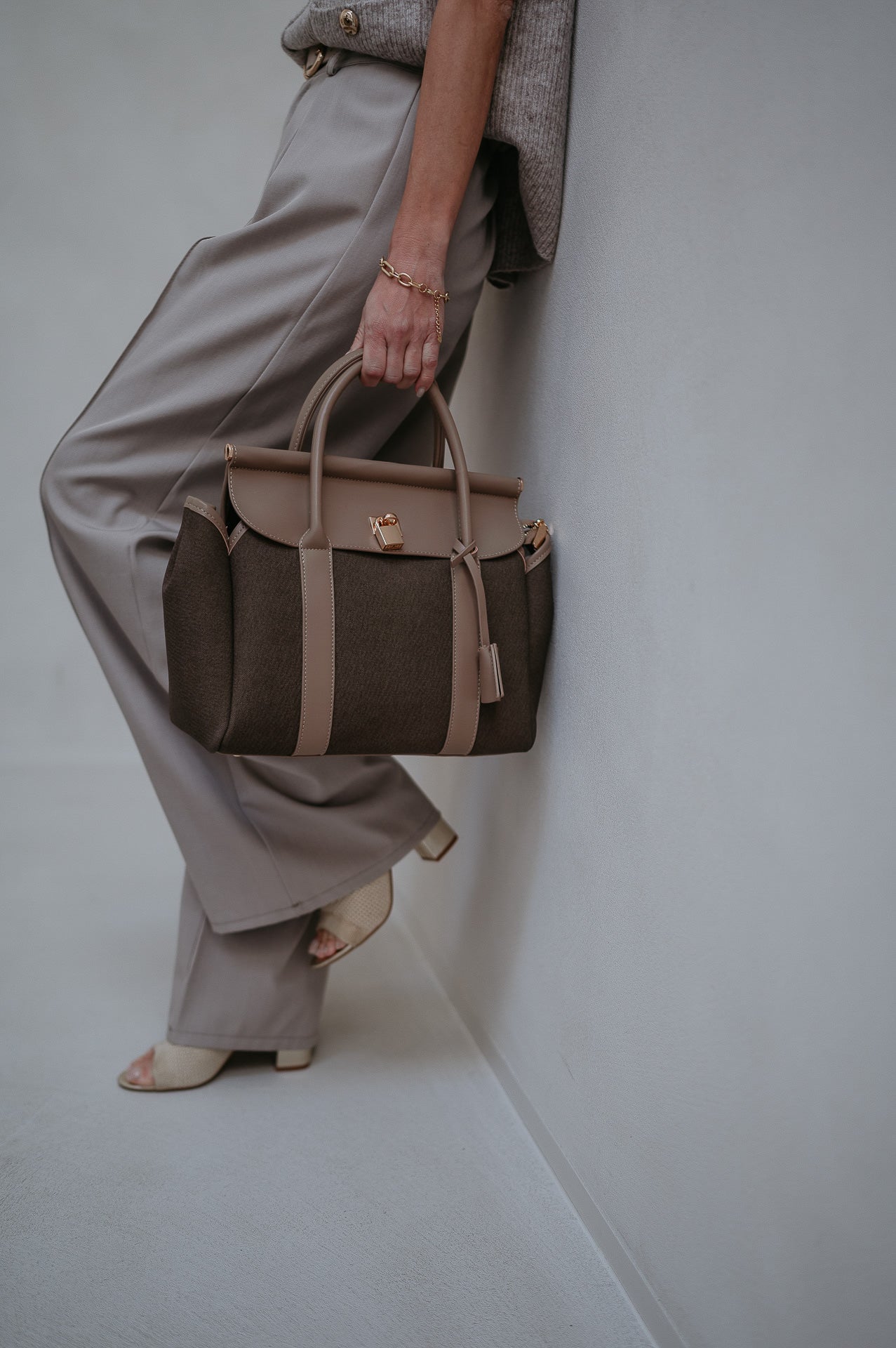 Acustico handbag I Taupe - Wild Souls by JV® - Handbags