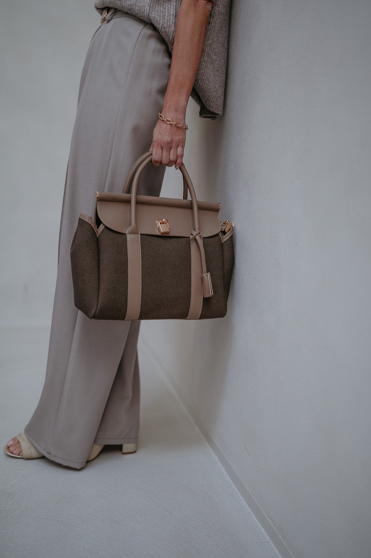 Acustico handbag I Taupe - Wild Souls by JV® - Handbags