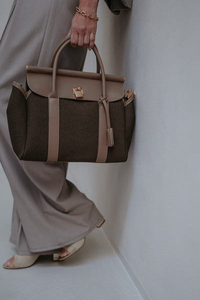 Acustico handbag I Taupe - Wild Souls by JV® - Handbags