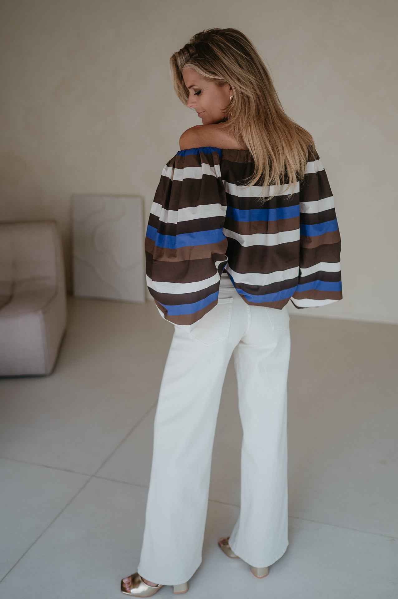 Addolce blouse I Brown - Wild Souls by JV® - Blouses