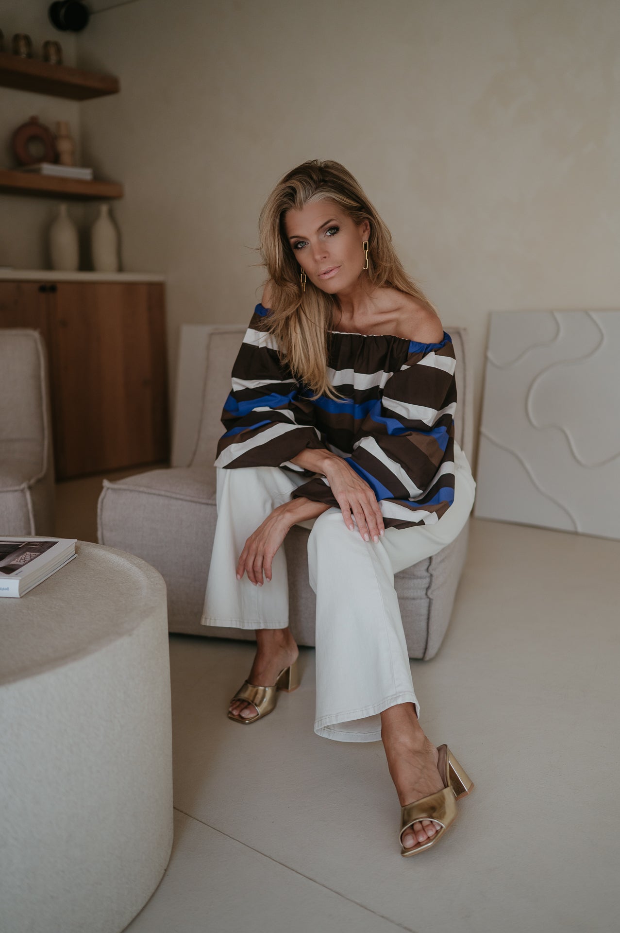 Addolce blouse I Brown - Wild Souls by JV® - Blouses