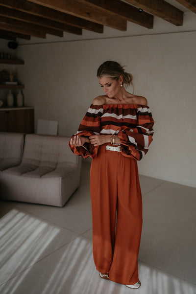 Addolce blouse I Terracotta - Wild Souls by JV® - Blouses