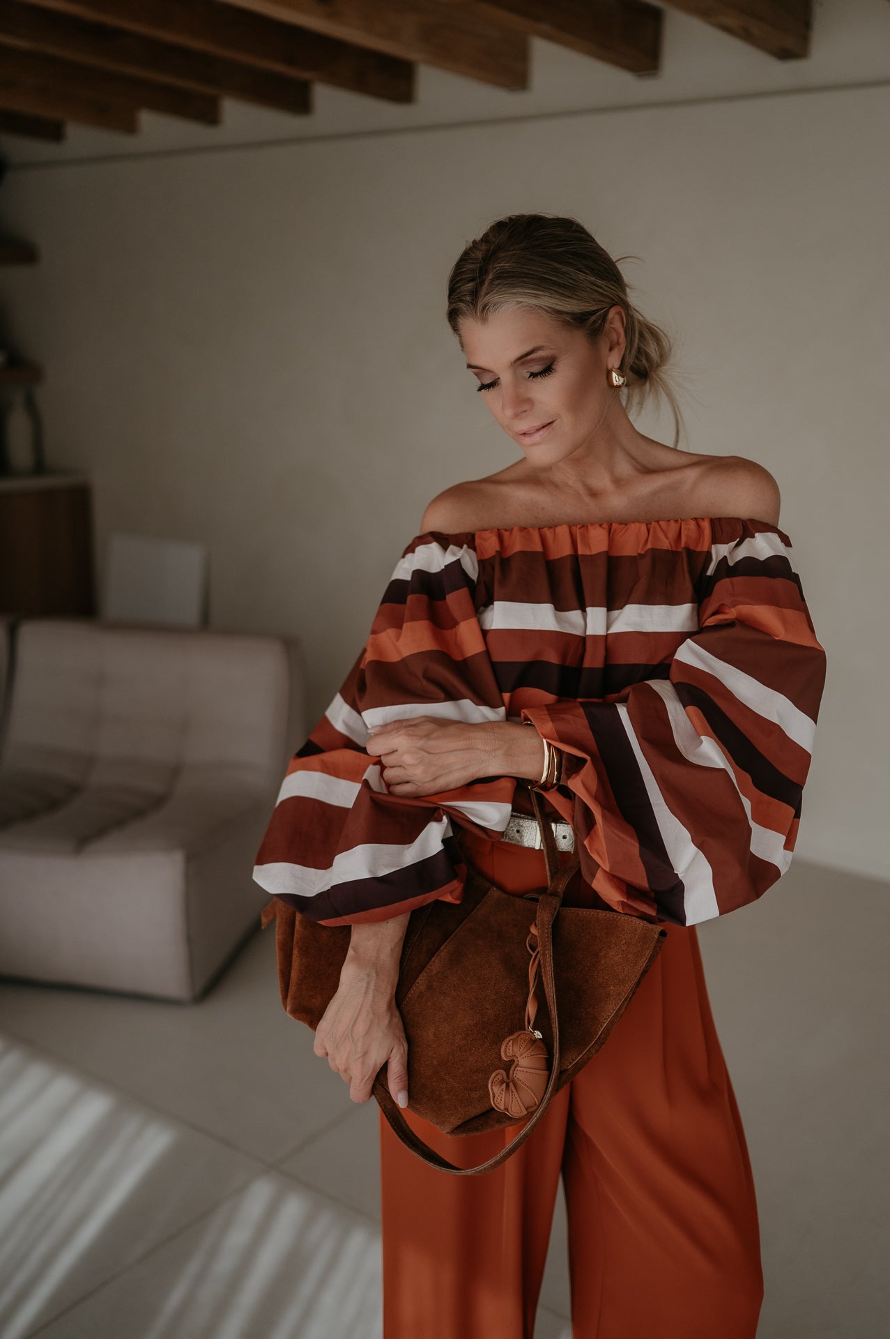 Addolce blouse I Terracotta - Wild Souls by JV® - Blouses