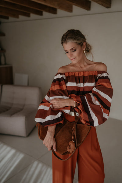 Addolce blouse I Terracotta - Wild Souls by JV® - Blouses