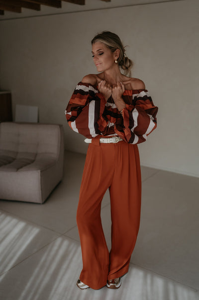 Addolce blouse I Terracotta - Wild Souls by JV® - Blouses