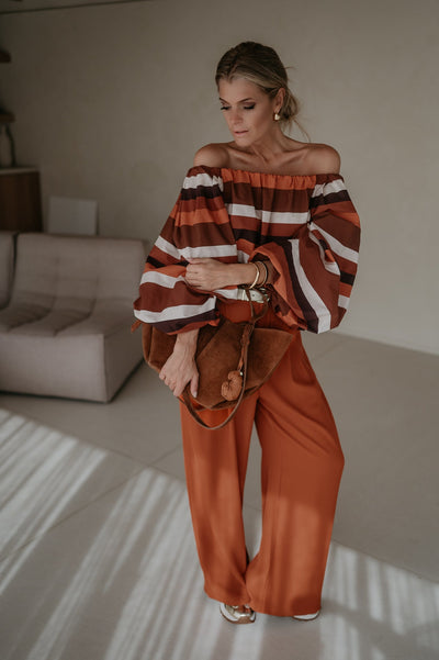 Addolce blouse I Terracotta - Wild Souls by JV® - Blouses