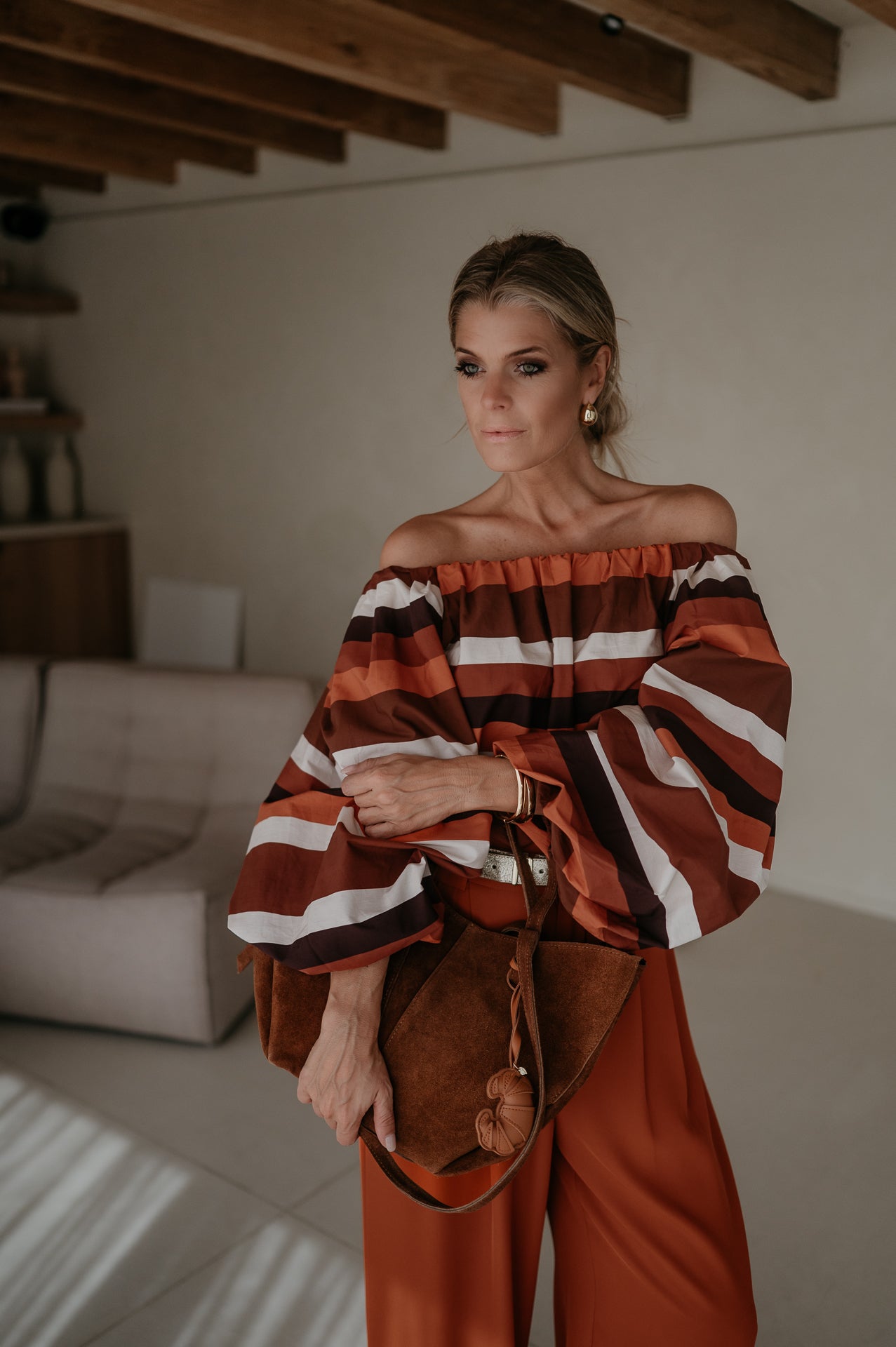 Addolce blouse I Terracotta - Wild Souls by JV® - Blouses