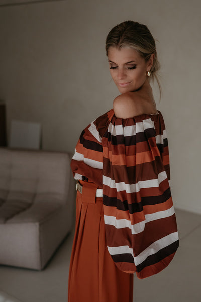 Addolce blouse I Terracotta - Wild Souls by JV® - Blouses