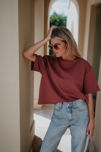 Addome t-shirt I Terracotta - Wild Souls by JV® - T-shirts
