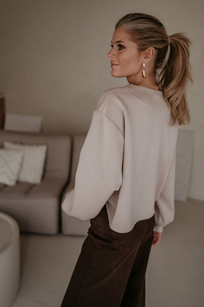 Ademaro LongsIeeve I Beige - Wild Souls by JV® - Longsleeves