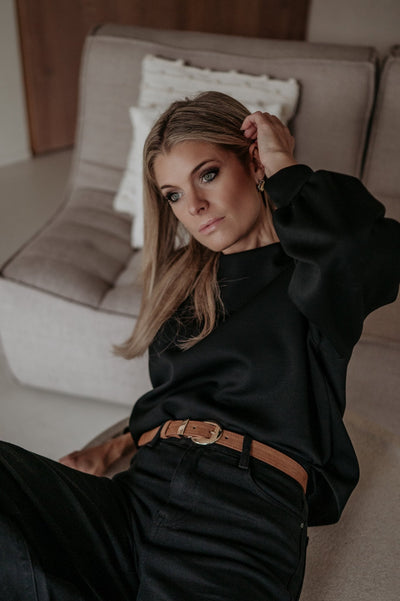 Ademaro longsIeeve I Black - Wild Souls by JV® - Longsleeves