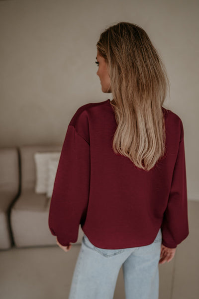 Ademaro LongsIeeve I Bordeaux - Wild Souls by JV® - T-shirts