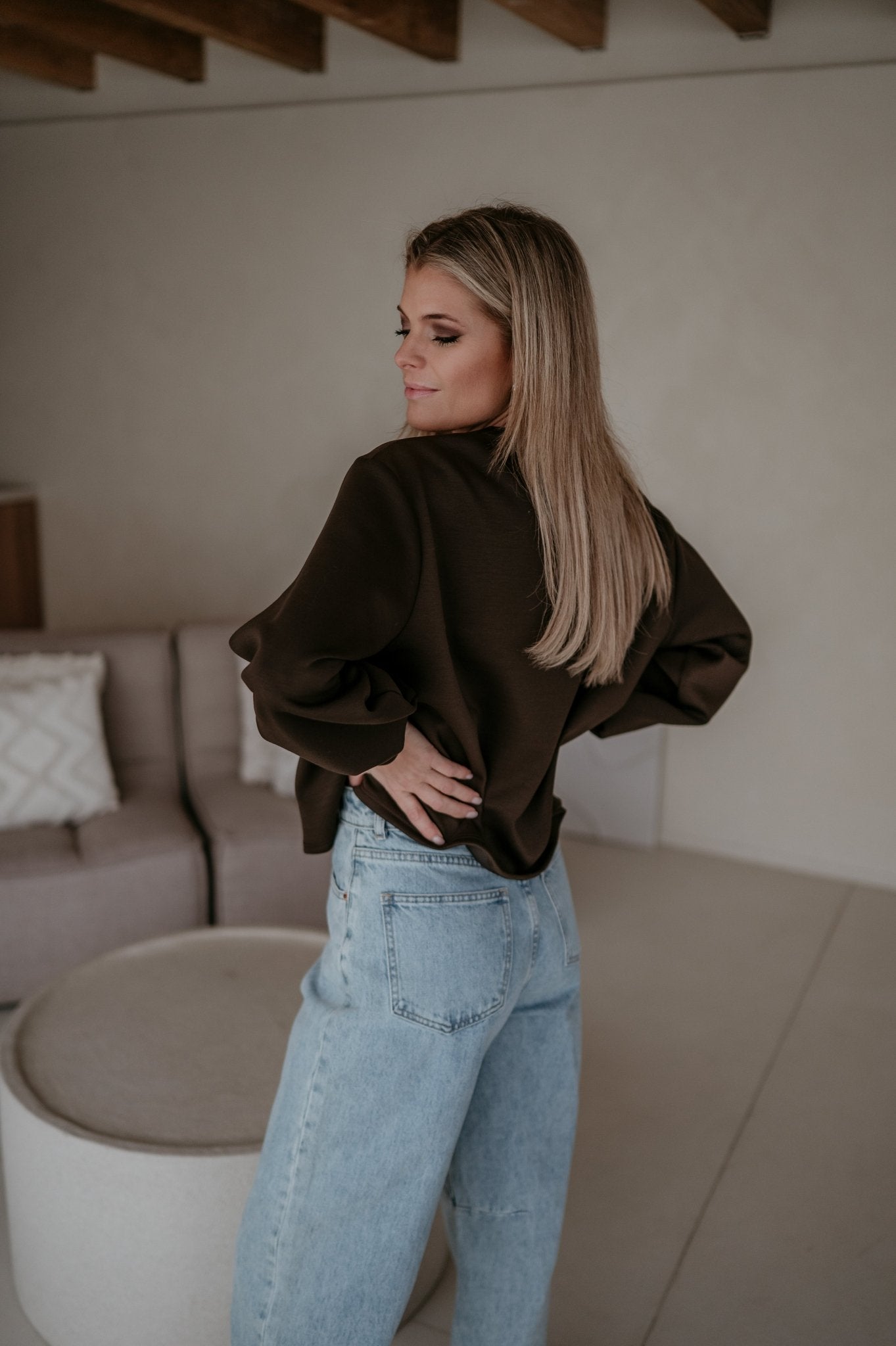 Ademaro longsIeeve I Chocolat Brown - Wild Souls by JV® - Longsleeves