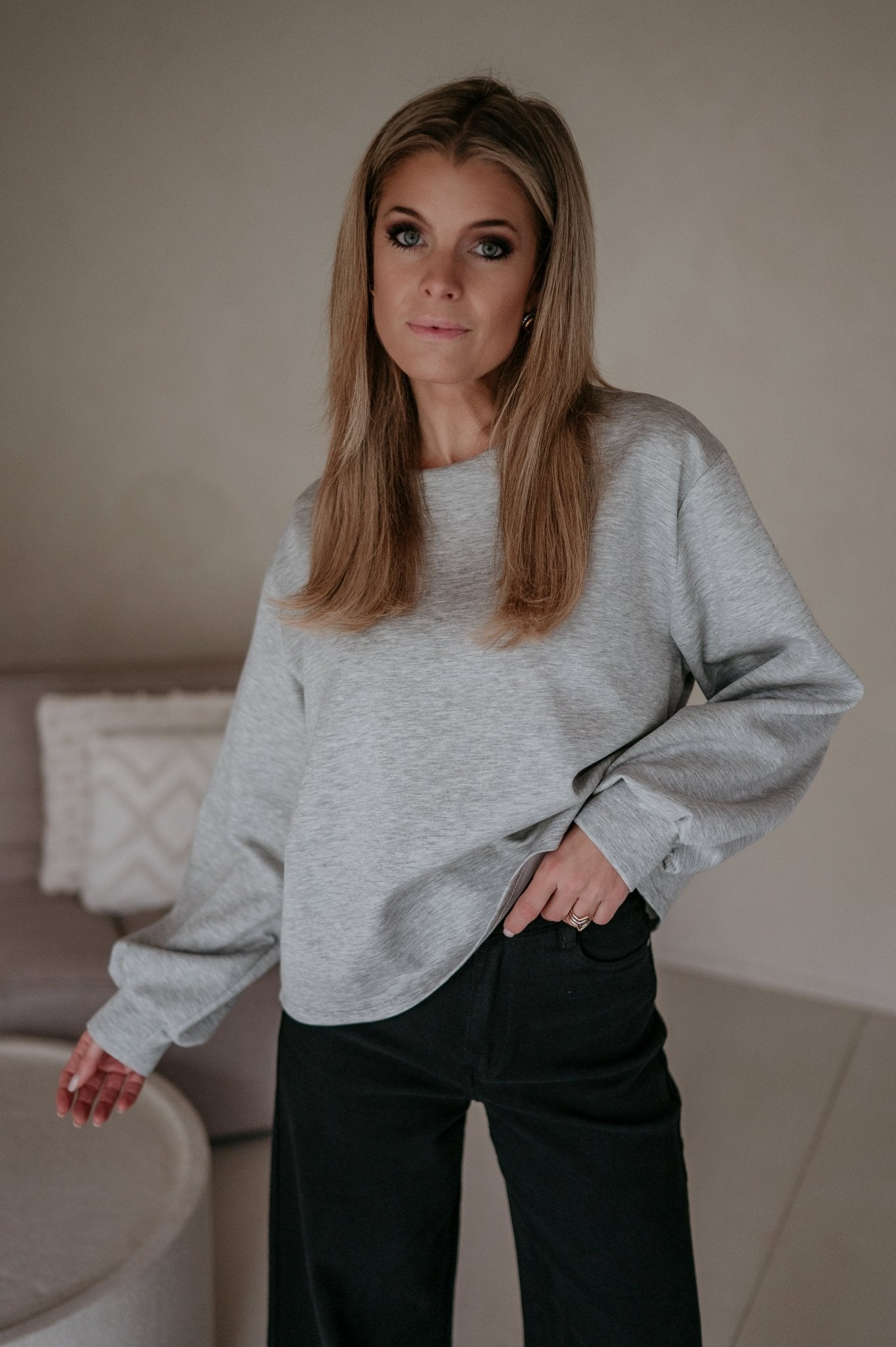 Ademaro longsIeeve I Grey - Wild Souls by JV® - Longsleeves