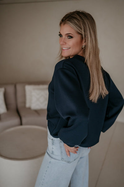 Ademaro longsIeeve I Navy Blue - Wild Souls by JV® - Longsleeves