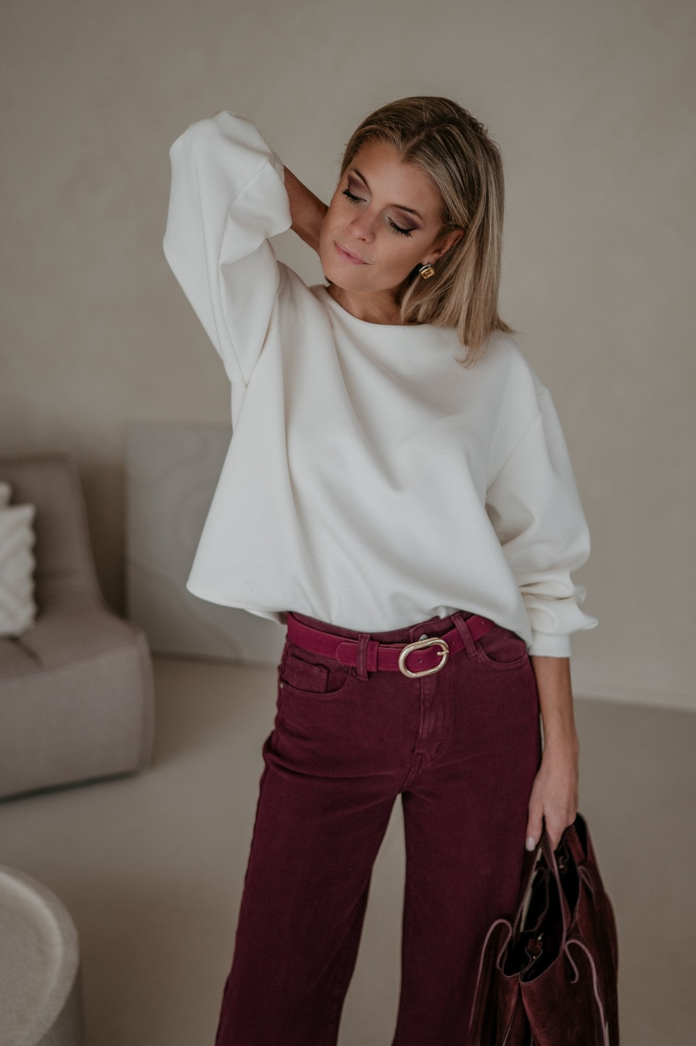 Ademaro longsIeeve I White - Wild Souls by JV® - Longsleeves