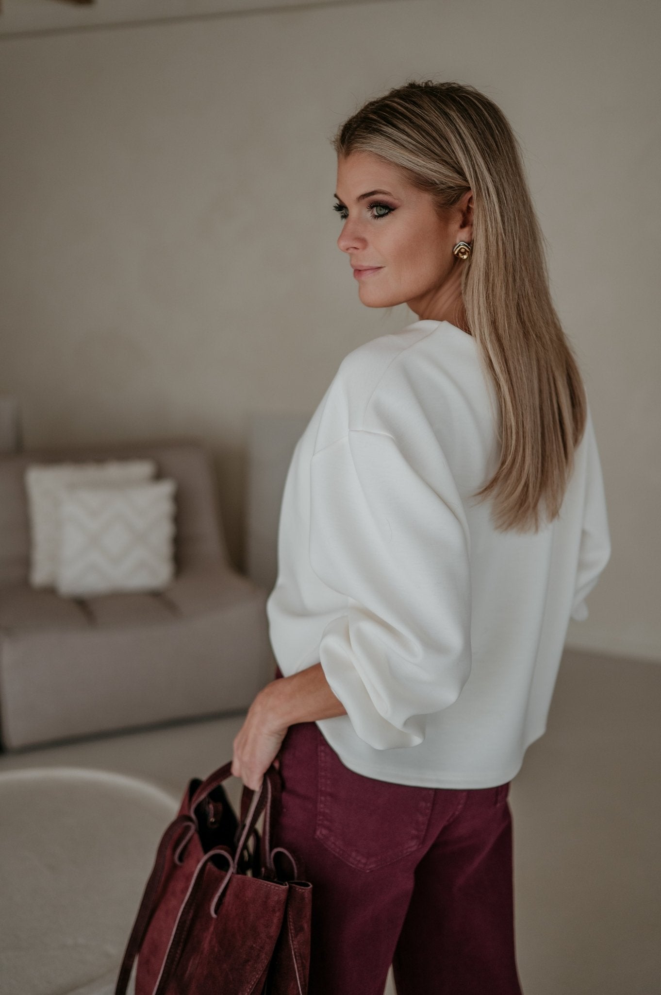 Ademaro longsIeeve I White - Wild Souls by JV® - Longsleeves