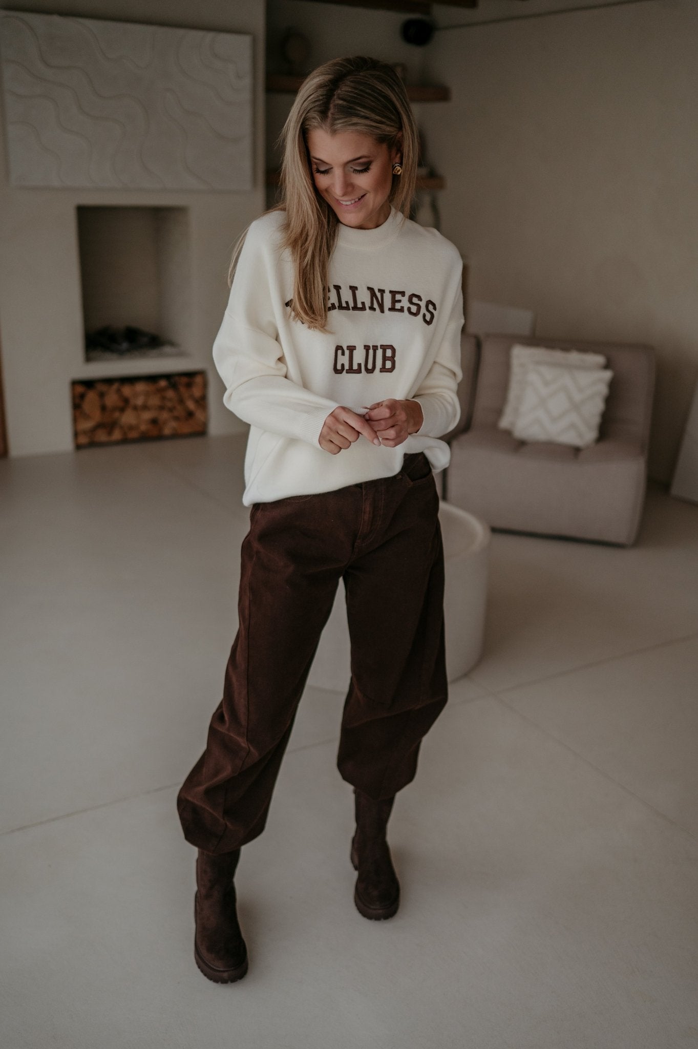 Adore sweater I Ecru - Wild Souls by JV® - Sweaters