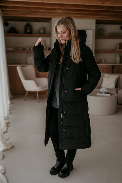 Affabile coat I Black - Wild Souls by JV® - Coats