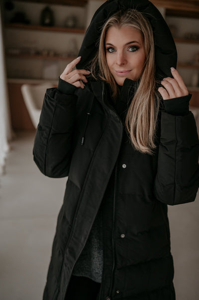 Affabile coat I Black - Wild Souls by JV® - Coats