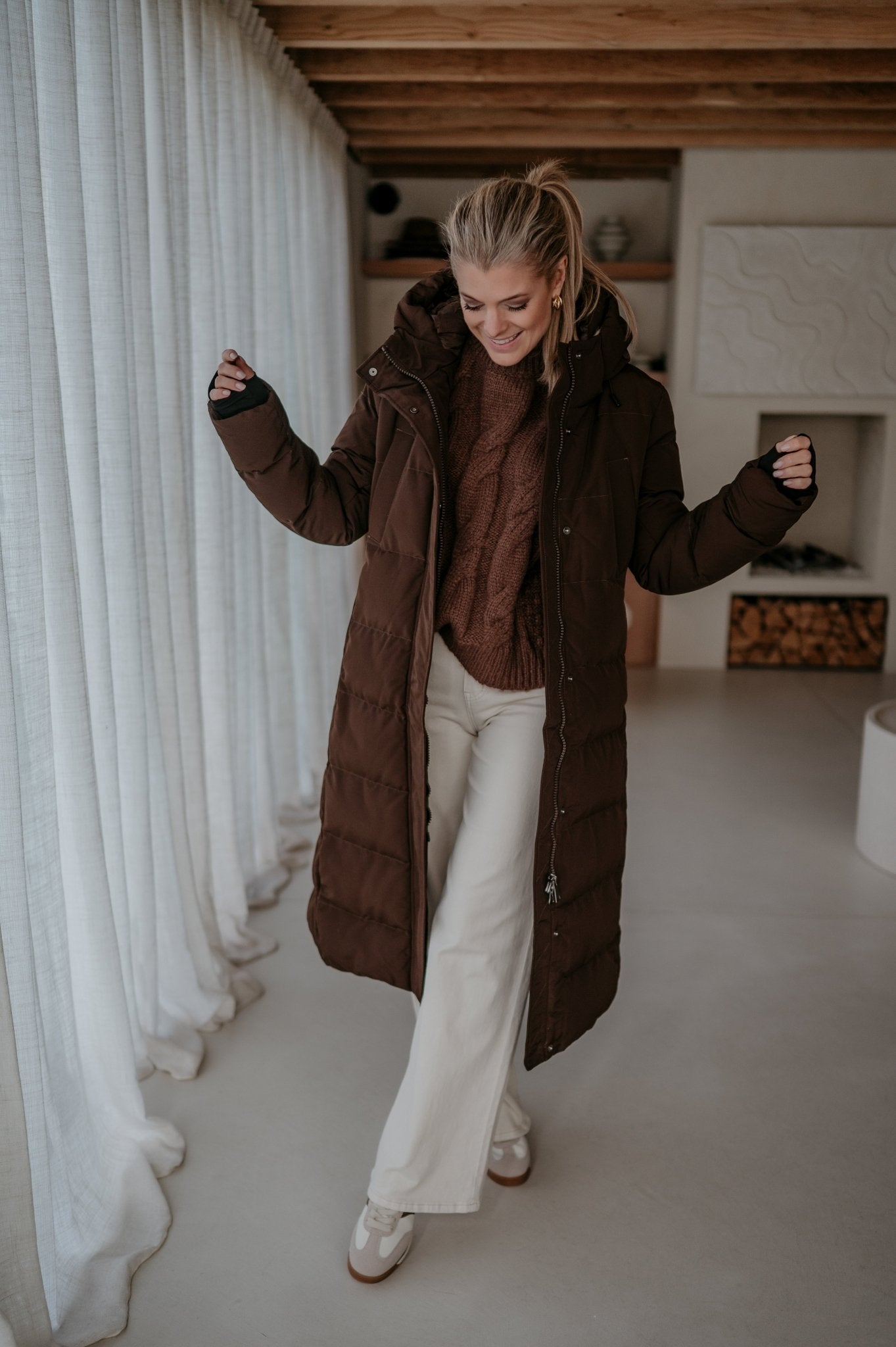 Affabile coat I Brown - Wild Souls by JV® - Coats
