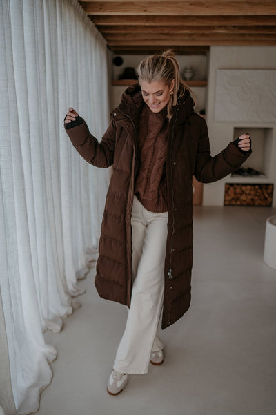 Affabile coat I Brown - Wild Souls by JV® - Coats