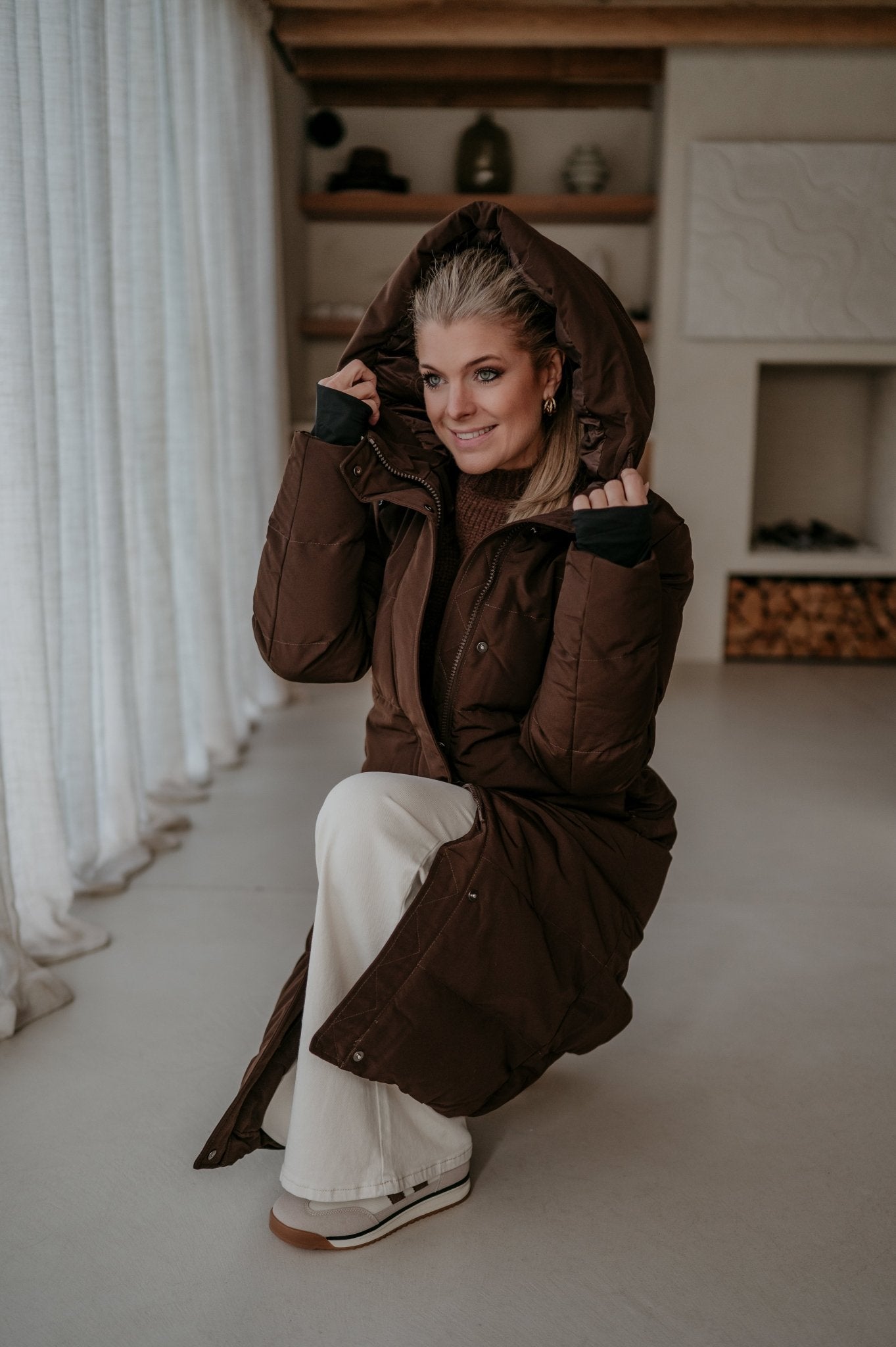 Affabile coat I Brown - Wild Souls by JV® - Coats