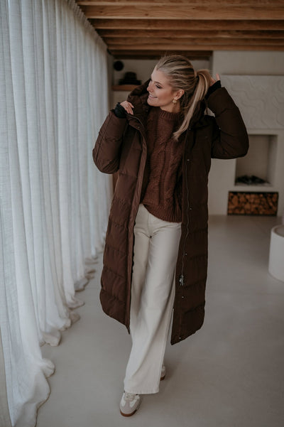 Affabile coat I Brown - Wild Souls by JV® - Coats