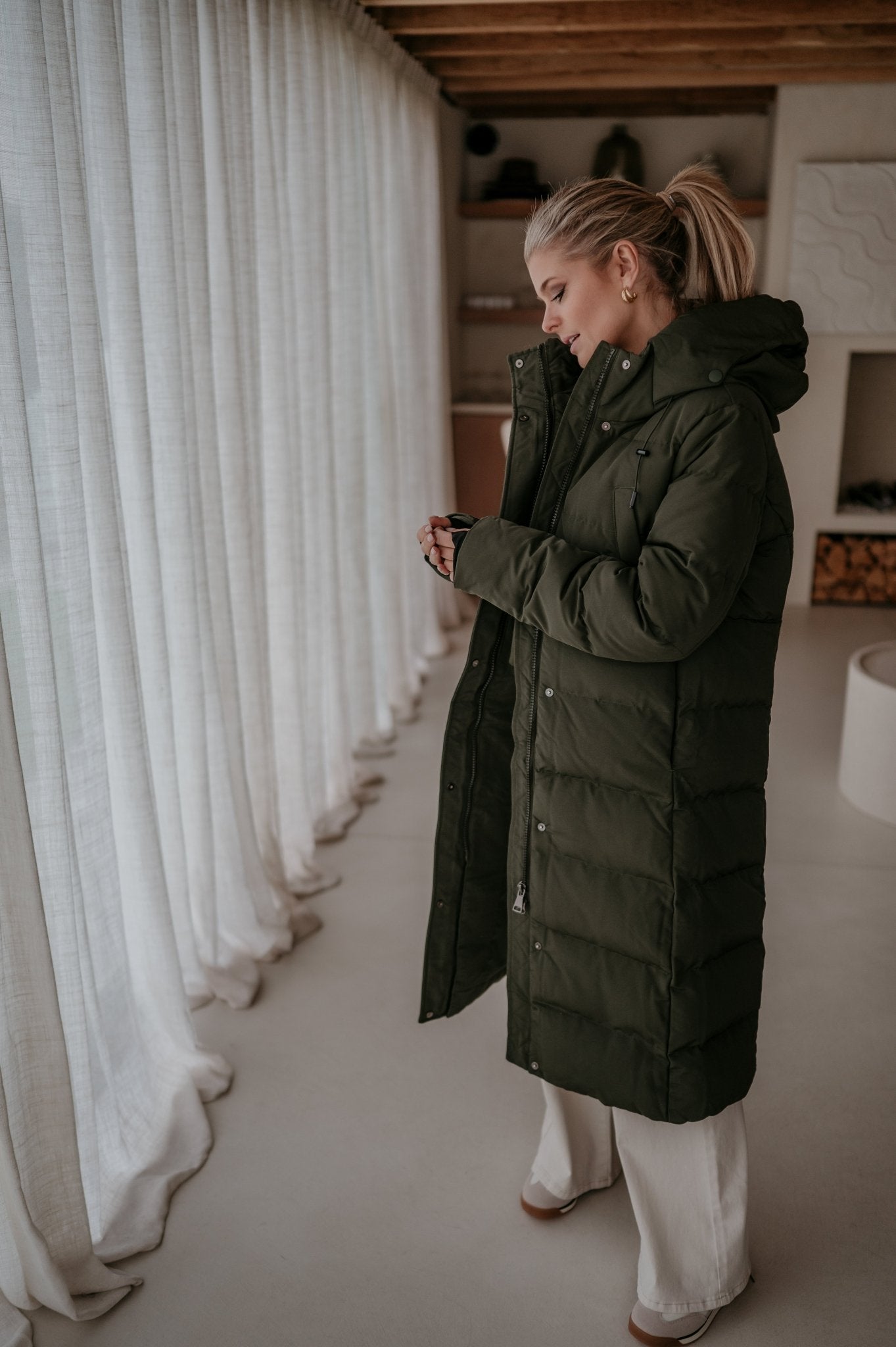 Affabile coat I Khaki - Wild Souls by JV® - Coats