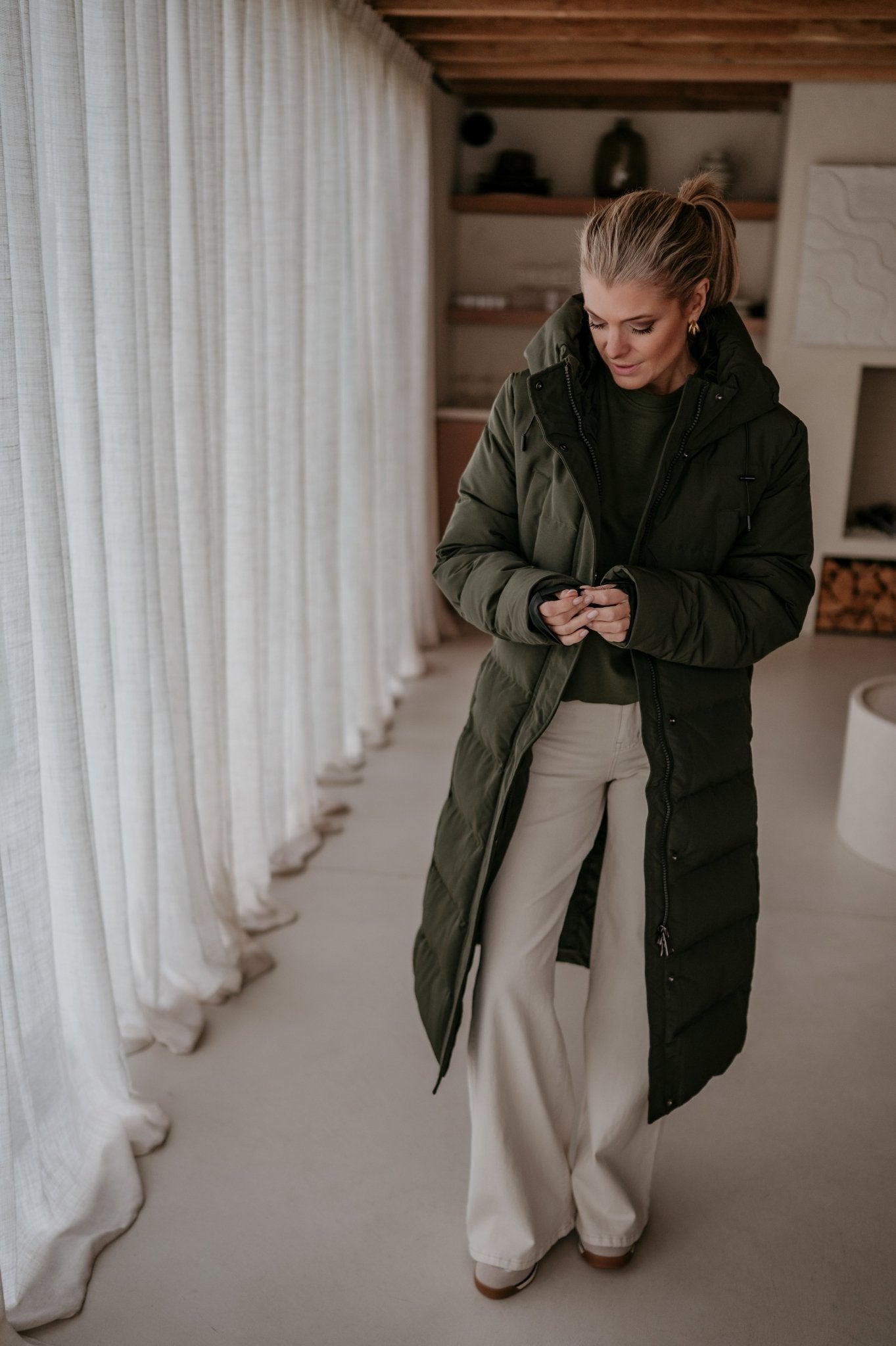 Affabile coat I Khaki - Wild Souls by JV® - Coats